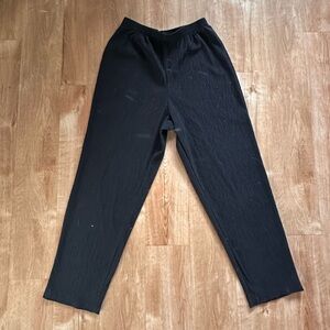 Kathie Lee Collection Black Joggers